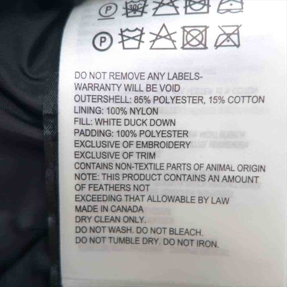 CANADA GOOSE カナダグース 2832L 国内正規品 サザビーリーグタグ FREESTYLE VEST フリースタイル ベスト カモフラ 迷彩 マルチカラー系 S【美品】【中古】