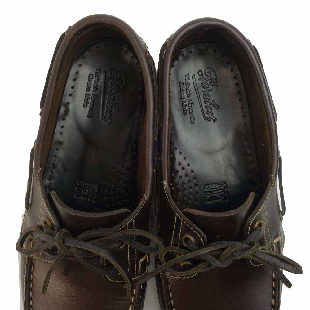 Paraboot パラブーツ BIRTH バース デッキ シューズ ブラウン系【美品】【中古】