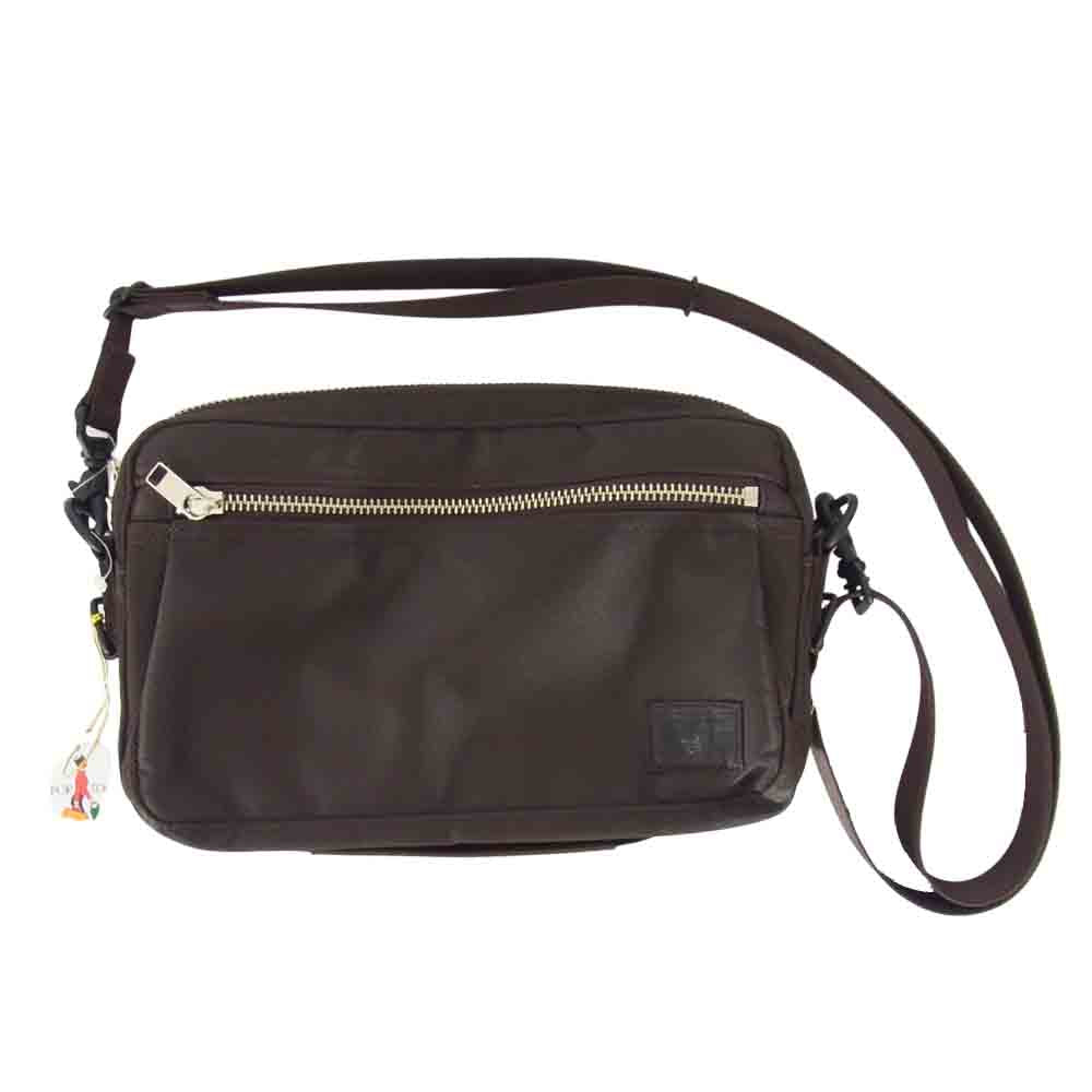 PORTER ポーター LIFT リフト ショルダーバッグ ブラウン系【新古品】【未使用】【中古】
