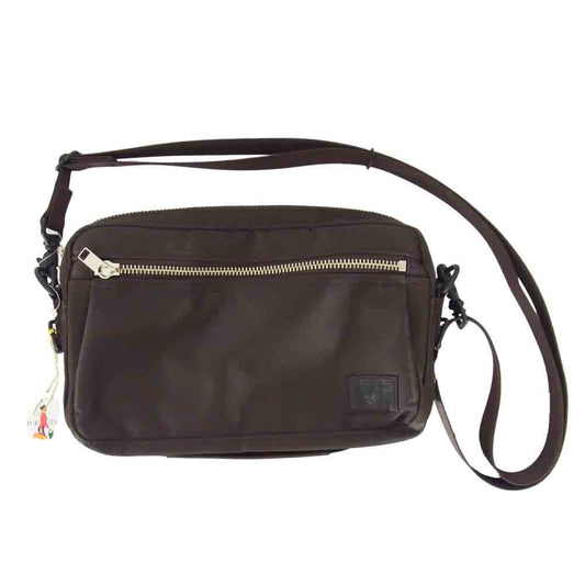 PORTER ポーター LIFT リフト ショルダーバッグ ブラウン系【新古品】【未使用】【中古】
