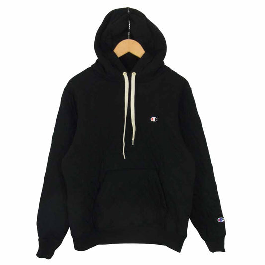 Champion チャンピオン C8-N104 キルティング ステッチ パーカー ブラック系 L【中古】