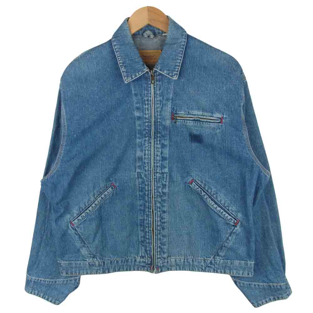 Levi's リーバイス 70743-12 70743 TALON ZIP デニム ジャケット コットン 香港製 インディゴブルー系 40【中古】