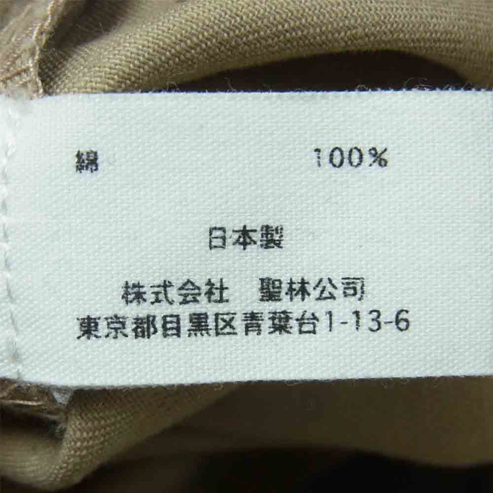 HOLLYWOOD RANCH MARKET ハリウッドランチマーケット チノ トラウザーズ パンツ 日本製 ベージュ系 L 3【中古】