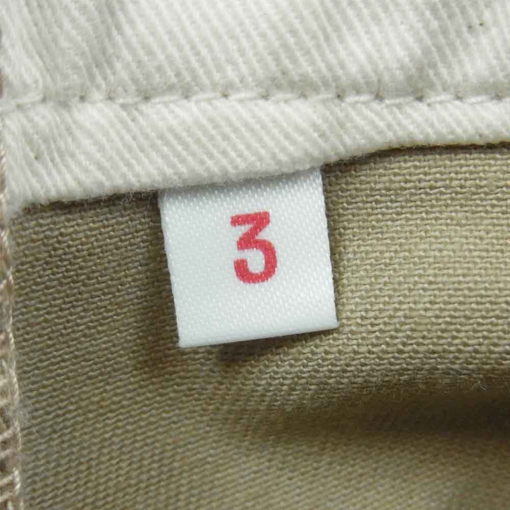 HOLLYWOOD RANCH MARKET ハリウッドランチマーケット チノ トラウザーズ パンツ 日本製 ベージュ系 L 3【中古】