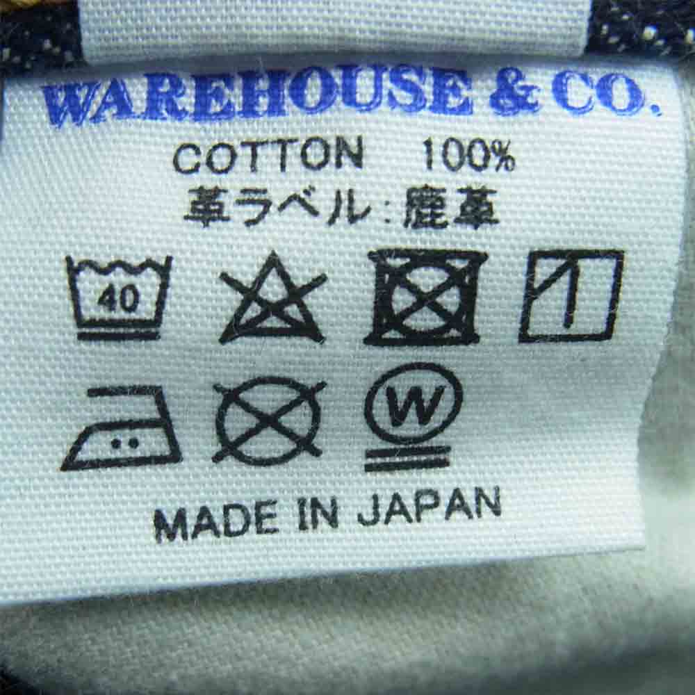 WAREHOUSE ウエアハウス Lot 800XX 14.5 oz スタンダード モデル デニム パンツ インディゴブルー系 W34 L32【美品】【中古】