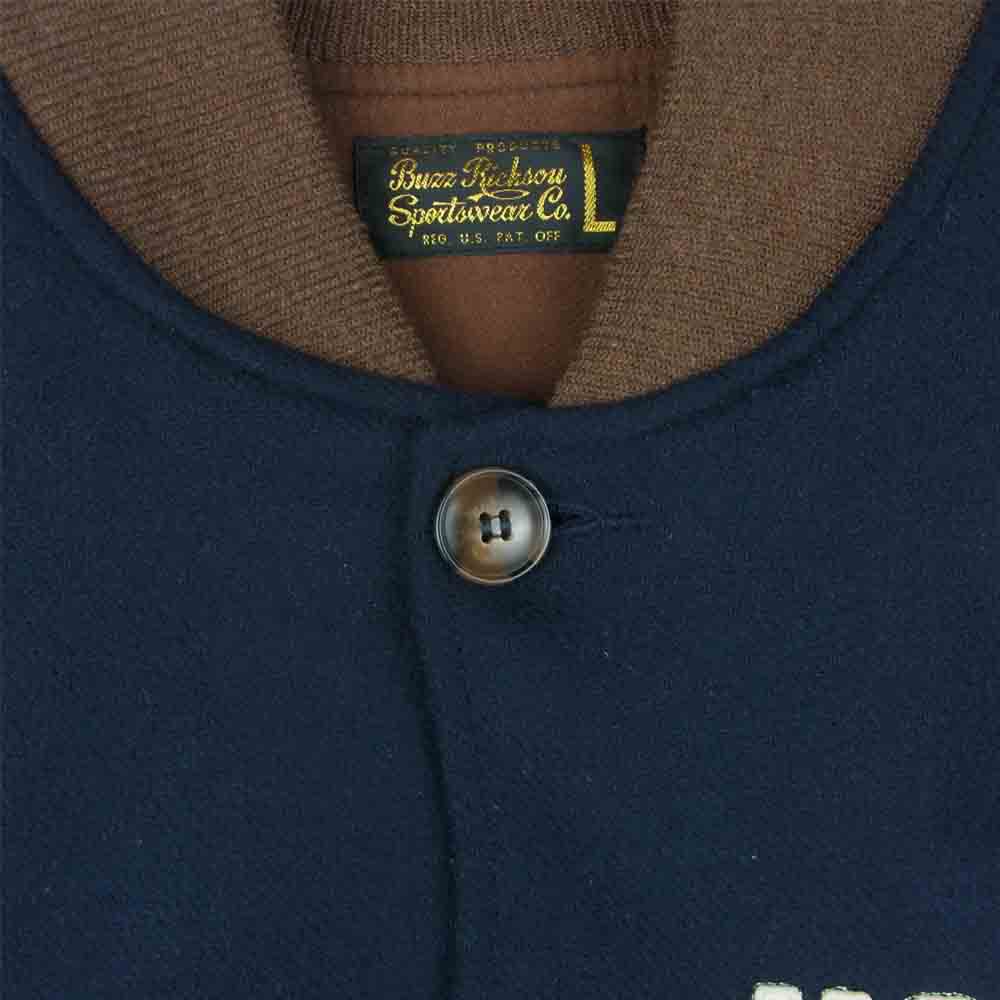 Buzz Rickson's バズリクソンズ BR12814 SPORTS JACKET スポーツ ジャケット ネイビー系 L【中古】