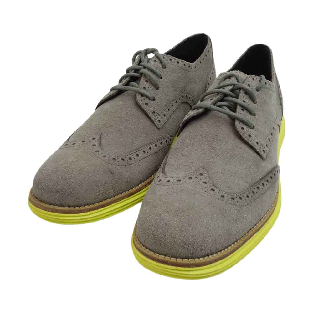 COLE HAAN コールハーン LUNARGRAND ルナグランド ウィングチップ メダリオン【美品】【中古】