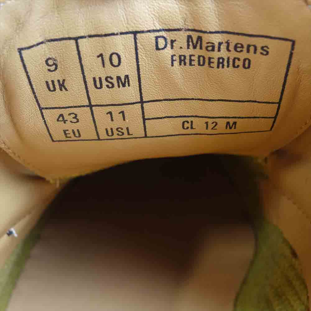 COMME des GARCONS HOMME DEUX コムデギャルソンオムドゥ × Dr. Martens ドクターマーチン 未使用 英国製 BROGUE ウイングチップ メダリオン ブラック系【極上美品】【中古】