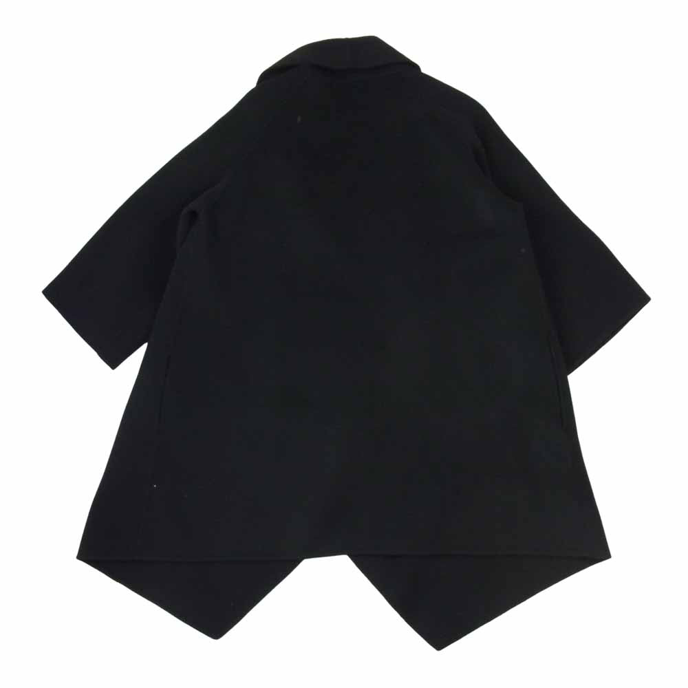 theory セオリー 01-9309641 ウール コート ブラック系 2【中古】