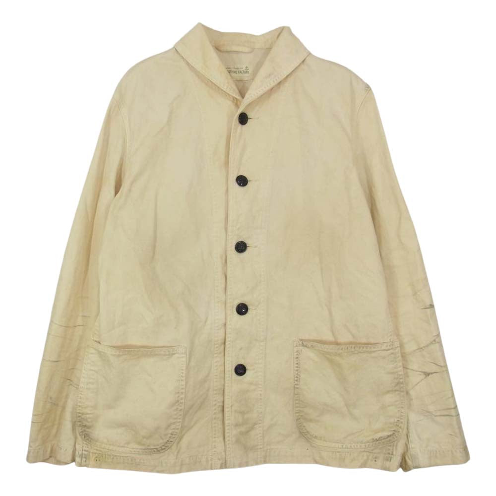JELADO ジェラード CT11409 Liberty Coat Vintage Finish ヴィンテージ加工 ショールカラー カバーオール ジャケット L【中古】