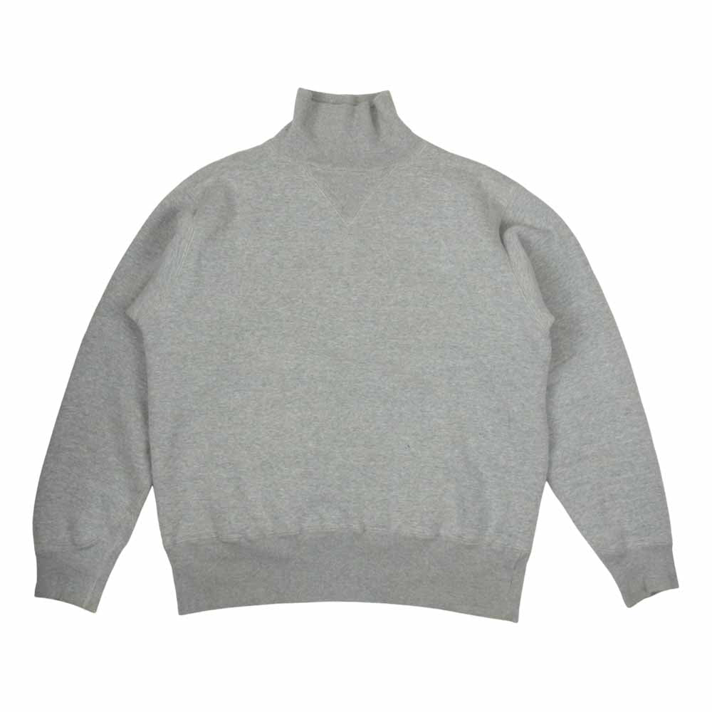 ジョングラッコウ ステンシル タートルネック スウェット グレー系 L【中古】