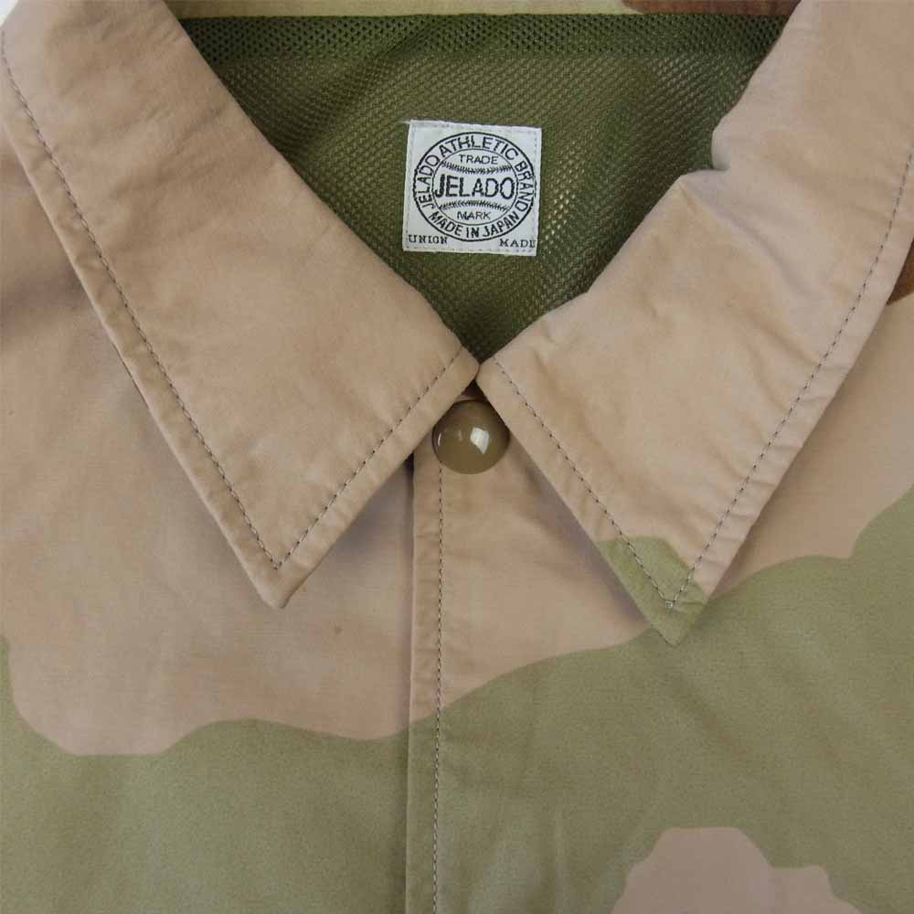 JELADO ジェラード 直営限定 BASIC COLLECTION Coach Jacket デザートカモ コーチ ジャケット ベージュ系 XL【中古】