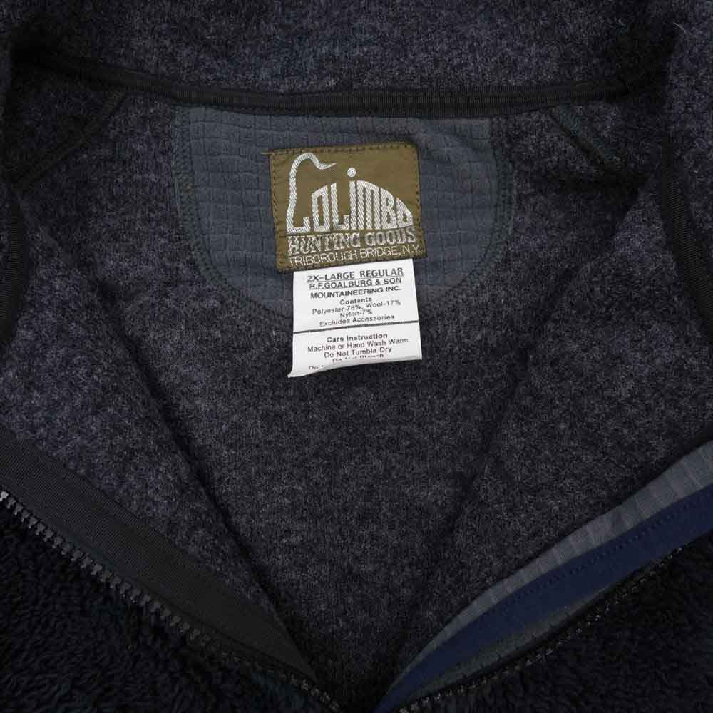 COLIMBO コリンボ HOPKINGS SYNTHETIC PILE PARKA ホプキンス シンサティック パイル パーカ フリース ジャケット ダークグレー 2XL【中古】