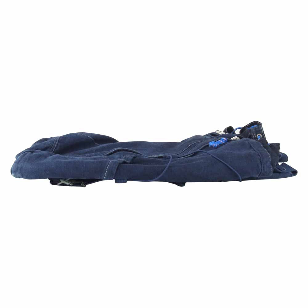 PORTER CLASSIC ポータークラシック 巾着型 リュック バックパック インディゴブルー系【中古】