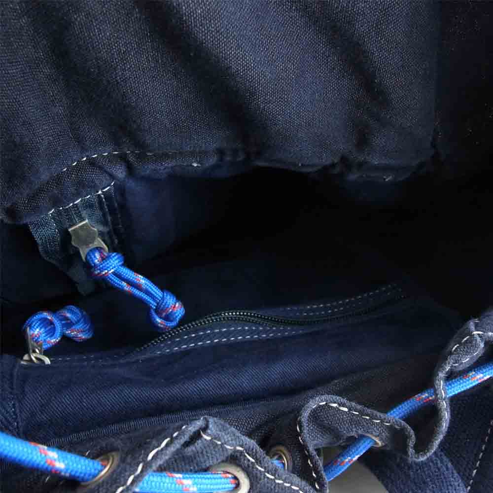 PORTER CLASSIC ポータークラシック 巾着型 リュック バックパック インディゴブルー系【中古】