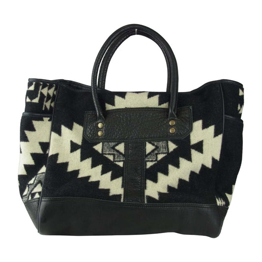 JELADO ジェラード JP41655 BASIC COLLECTION Salem Tote ブランケット セーラム トート バッグ ブラック系 F【新古品】【未使用】【中古】
