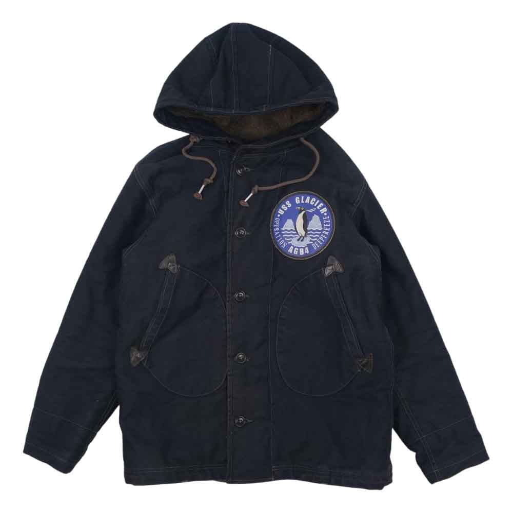 COLIMBO コリンボ NAF-10134 OBSERVER PARKA オブザーバー パーカー カスタムモデル ジャケット ブラック系 42【中古】