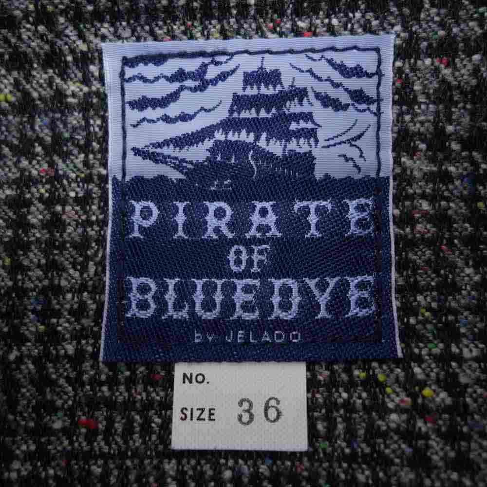 JELADO ジェラード AG33456 PIRATE OF BLUE DYE VANQUISH カウハイド レザー ジャケット インディゴ 36【新古品】【未使用】【中古】