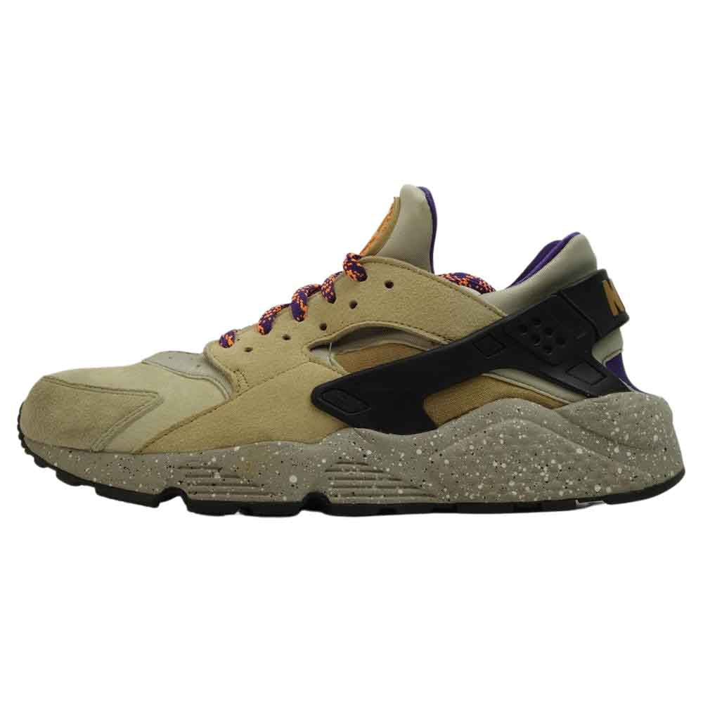 NIKE ナイキ 704830-200 AIR HUARACHE RUN PREMIUM エア ハラチ ラン プレミアム スニーカー ベージュ系 27.5cm【中古】