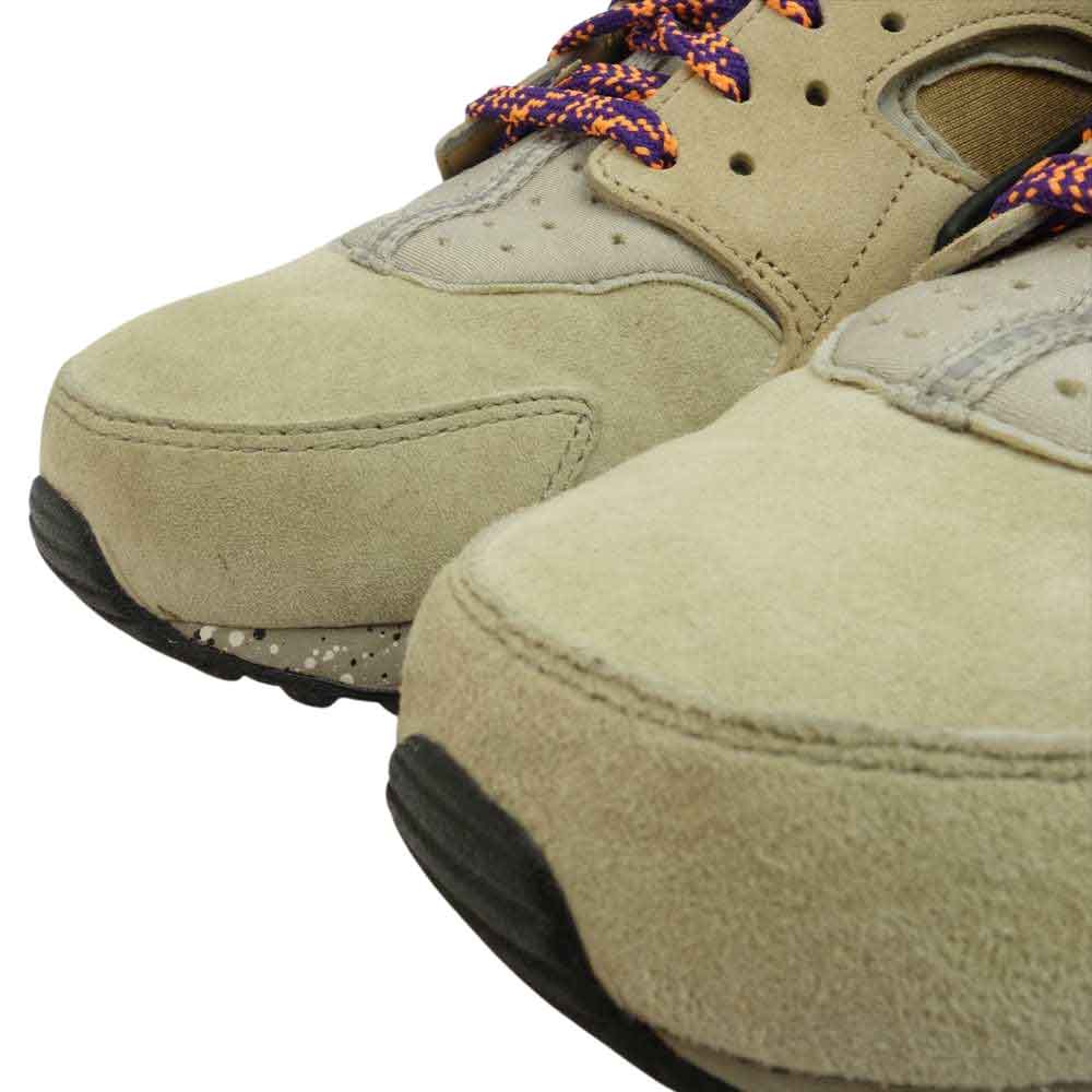 NIKE ナイキ 704830-200 AIR HUARACHE RUN PREMIUM エア ハラチ ラン プレミアム スニーカー ベージュ系 27.5cm【中古】
