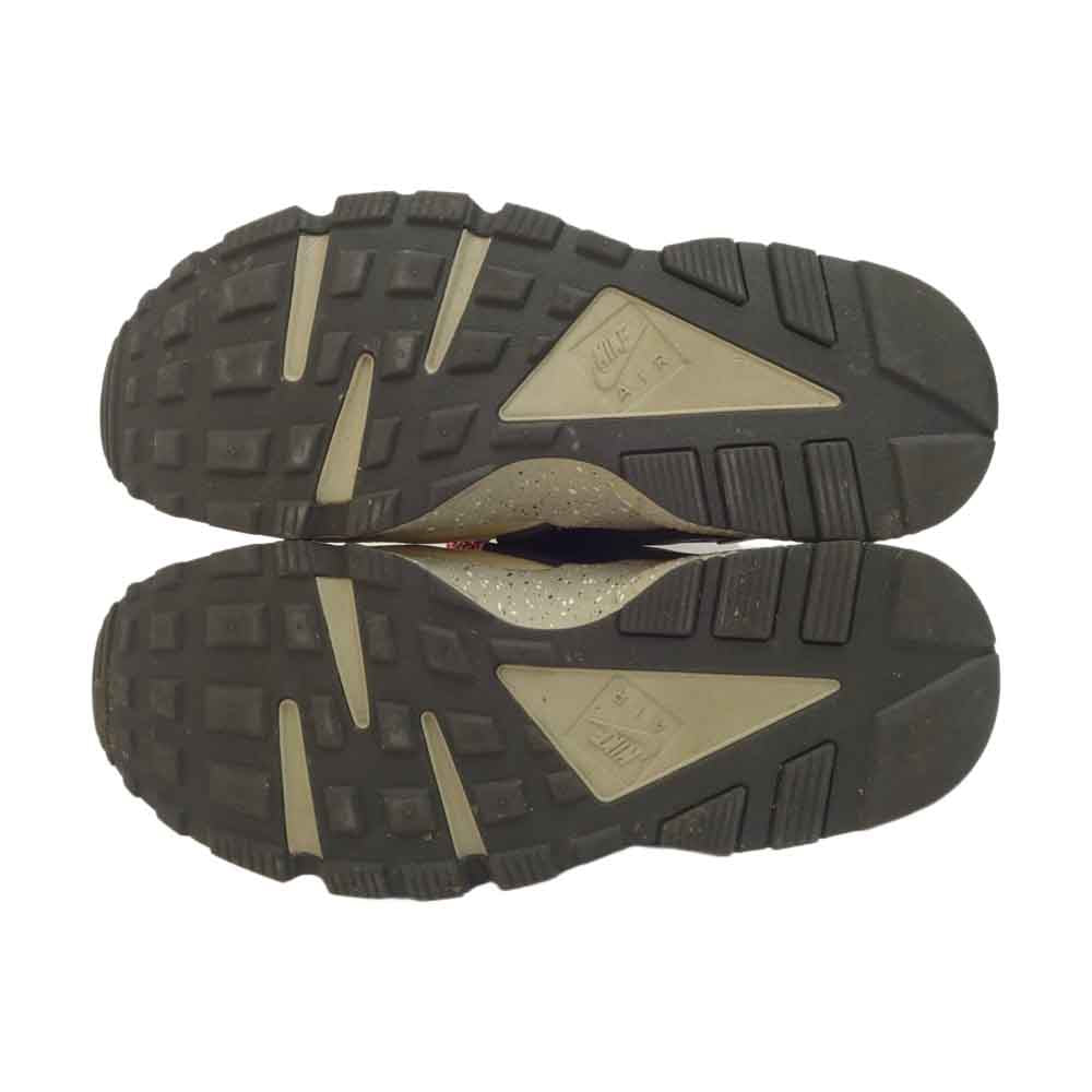 NIKE ナイキ 704830-200 AIR HUARACHE RUN PREMIUM エア ハラチ ラン プレミアム スニーカー ベージュ系 27.5cm【中古】