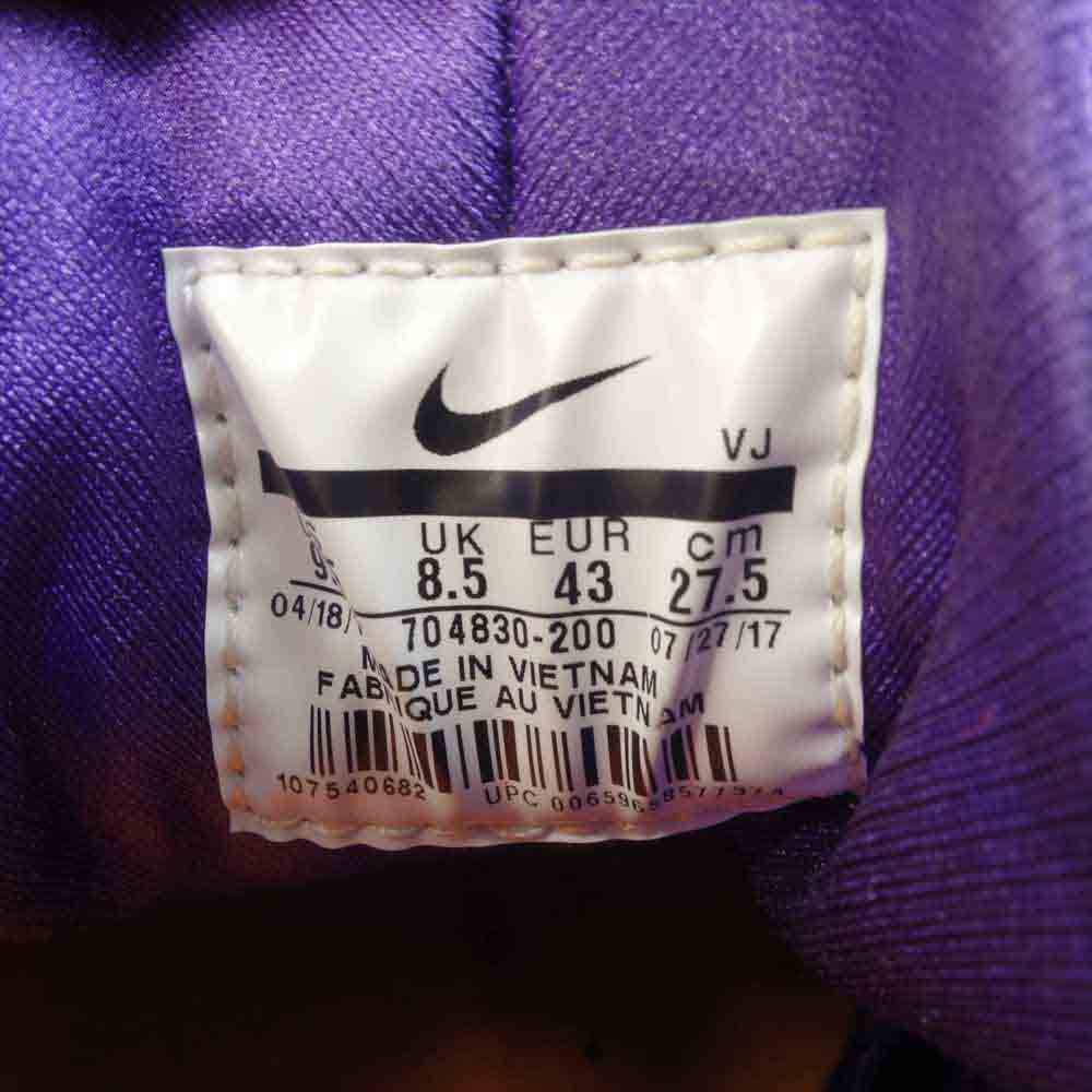 NIKE ナイキ 704830-200 AIR HUARACHE RUN PREMIUM エア ハラチ ラン プレミアム スニーカー ベージュ系 27.5cm【中古】