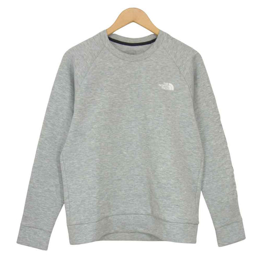 THE NORTH FACE ノースフェイス NT12087 TECH AIR Sweat CREW テック エアー スウェット クルー グレー系 M【中古】