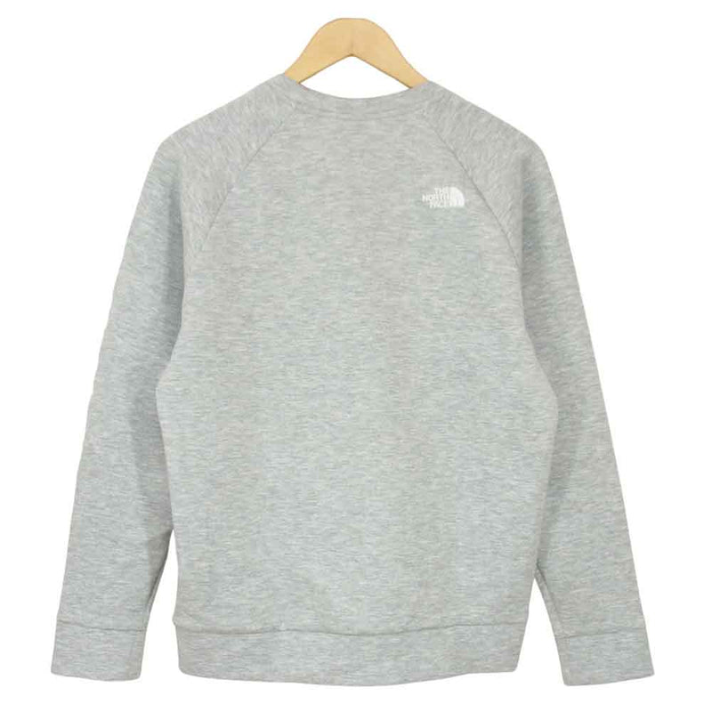 THE NORTH FACE ノースフェイス NT12087 TECH AIR Sweat CREW テック エアー スウェット クルー グレー系 M【中古】