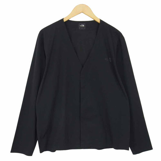 THE NORTH FACE ノースフェイス NT11961 Tech Lounge Cardigan テック ラウンジ カーディガン ブラック系 L【中古】