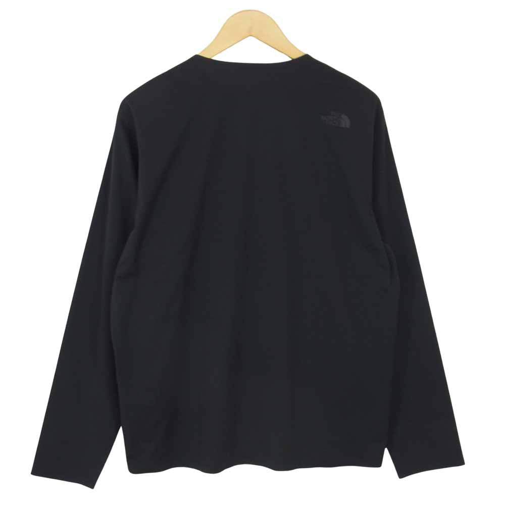 THE NORTH FACE ノースフェイス NT11961 Tech Lounge Cardigan テック ラウンジ カーディガン ブラック系 L【中古】