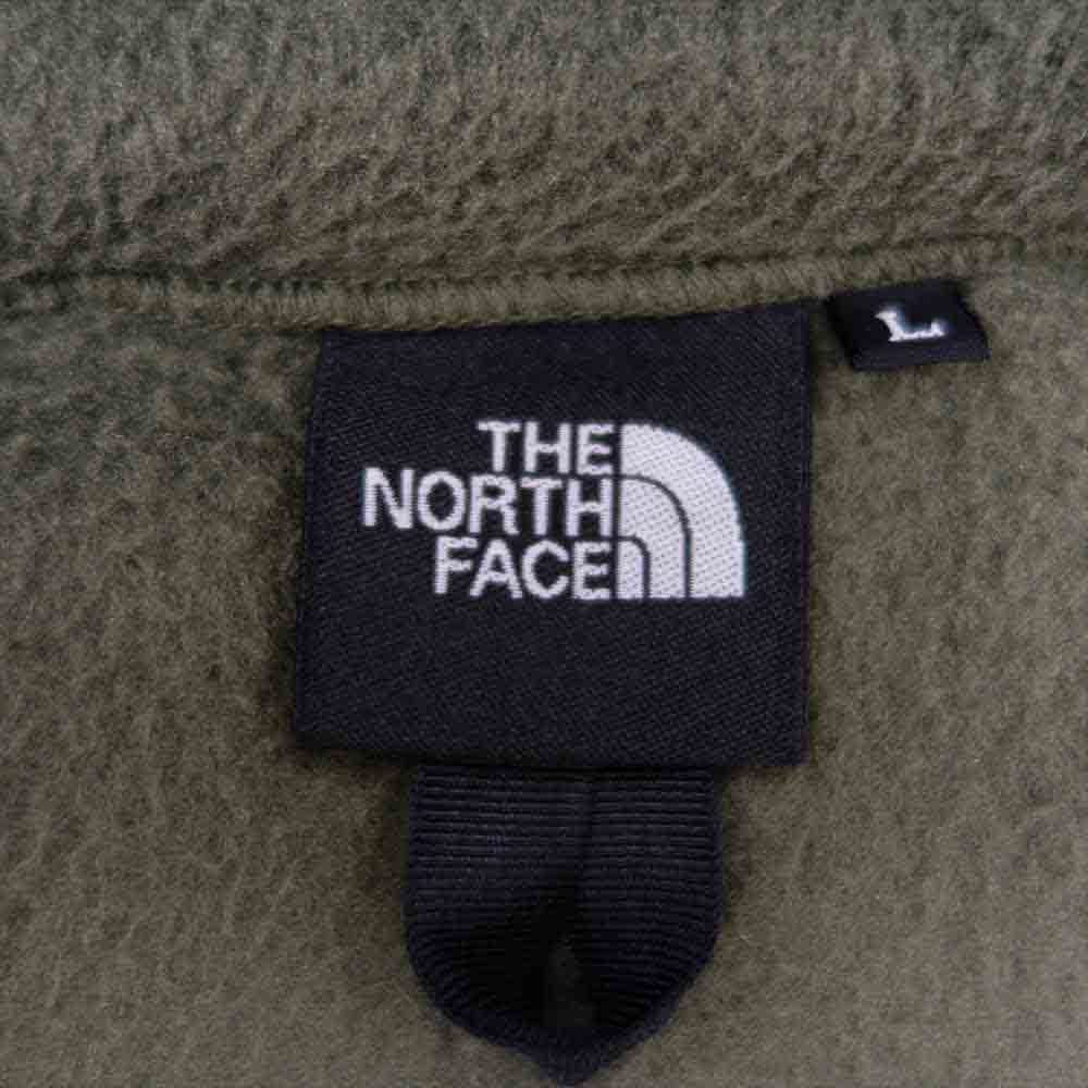 THE NORTH FACE ノースフェイス NA72052 Denali Hoodie デナリ フーディ フリースジャケット カーキ系 L【中古】