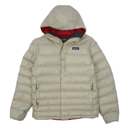 patagonia パタゴニア 14AW 84901 HI LOFT DOWN SWEATER HOODY ハイロフト ダウンジャケット オフホワイト系 S【中古】