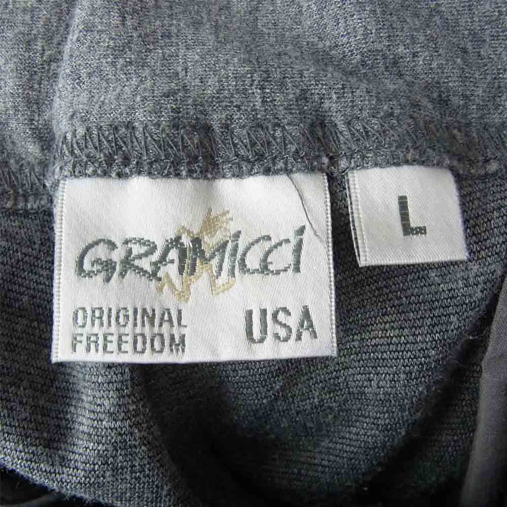 Gramicci グラミチ GMP-17F926 × アダムエロペ ADAM ET ROPE ダブルニット 1タック ジョガーパンツ グレー系 L【中古】