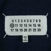 MAISON MARGIELA メゾンマルジェラ ⑩ LS FADED T SHIRT 加工 長袖 Tシャツ スウェット ネイビー系 52【中古】