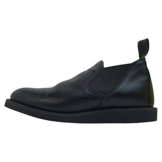 RED WING レッドウィング 9198 POSTMAN ROMEO ポストマン ロメオ サイドコア ローカット レザー ブーツ	 ブラック系 27cm【中古】