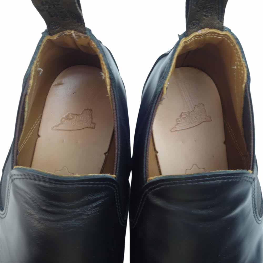 RED WING レッドウィング 9198 POSTMAN ROMEO ポストマン ロメオ サイドコア ローカット レザー ブーツ	 ブラック系 27cm【中古】