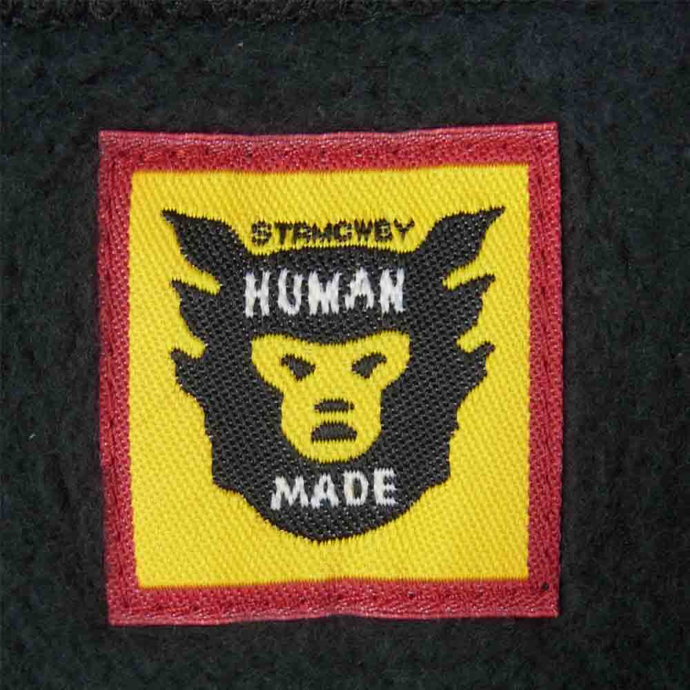 HUMAN MADE ヒューマンメイド KAWS カウズ 長袖 スウェット トレーナー 日本製 ブラック系 L【中古】