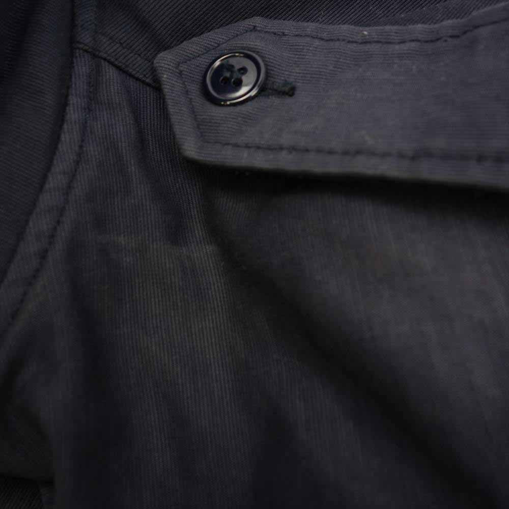 TENDERLOIN テンダーロイン T-9 JKT コットンピケ ムートン フード デッキ ジャケット  ネイビー系 40【中古】