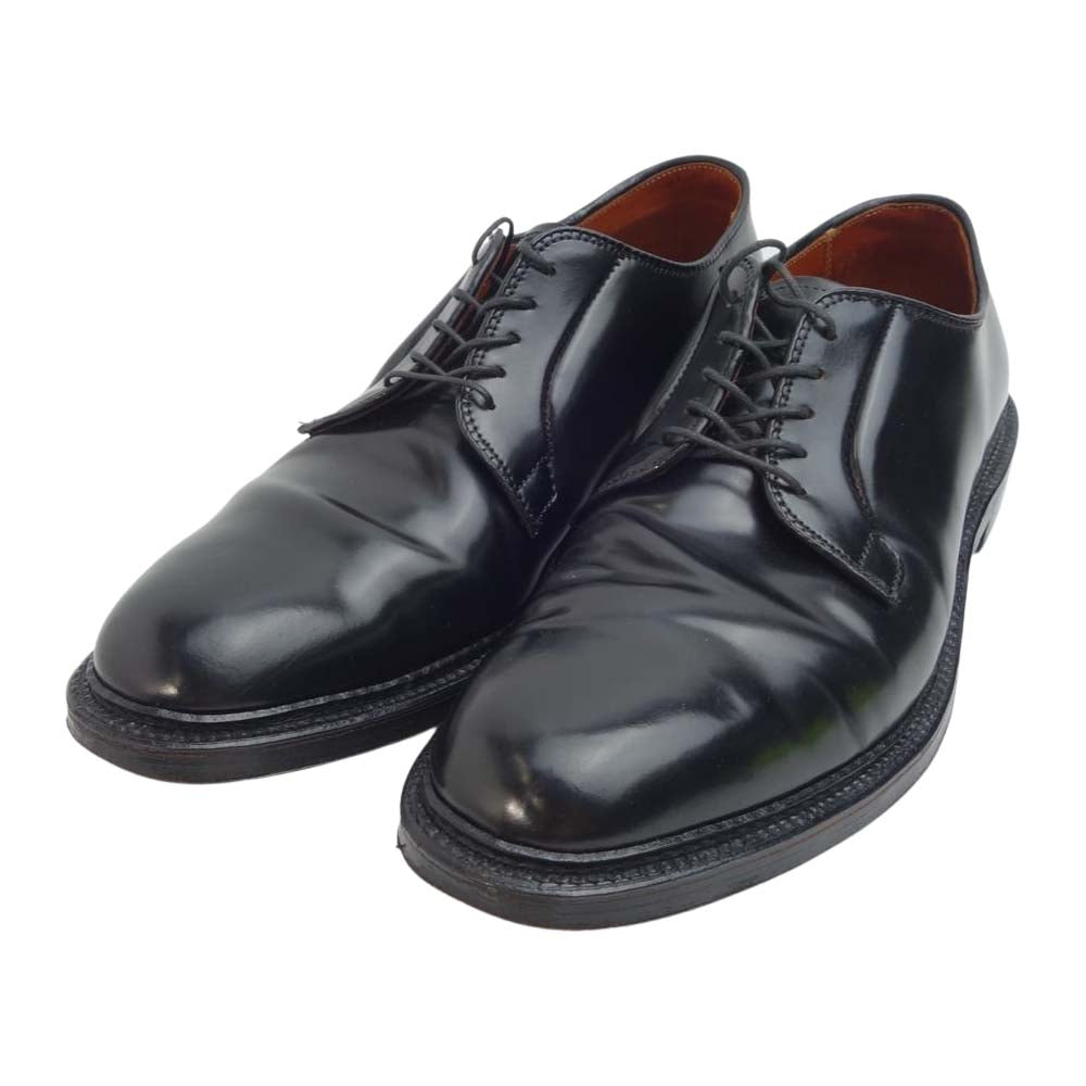 ALDEN オールデン 9901 コードバン プレーントゥ レザー シューズ ブラック系 US 10【中古】