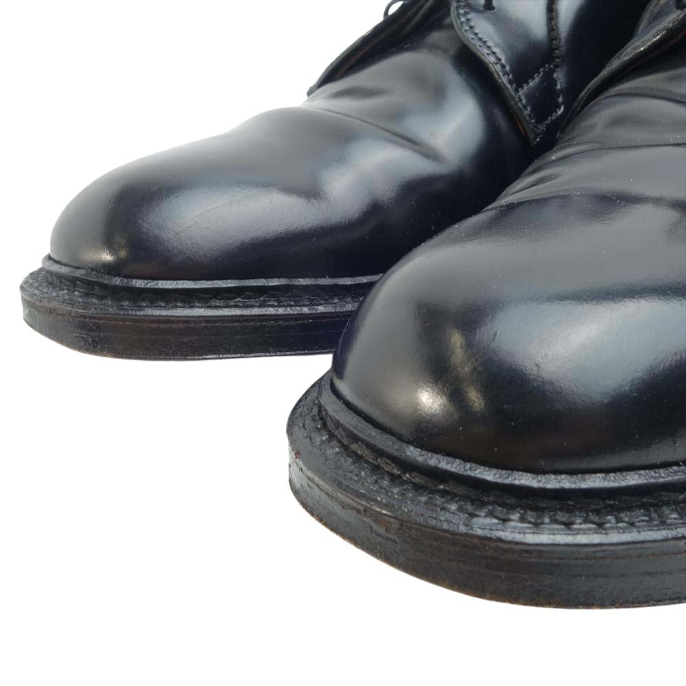 ALDEN オールデン 9901 コードバン プレーントゥ レザー シューズ ブラック系 US 10【中古】