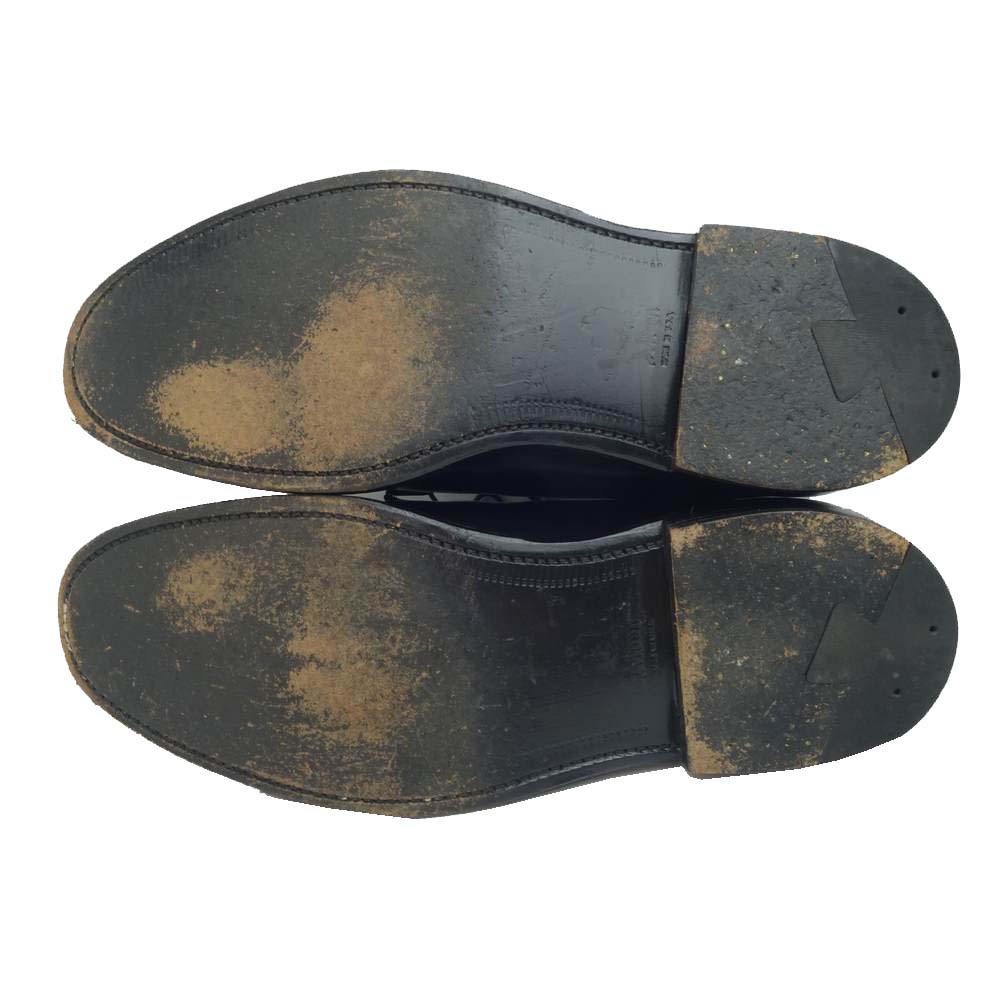 ALDEN オールデン 9901 コードバン プレーントゥ レザー シューズ ブラック系 US 10【中古】