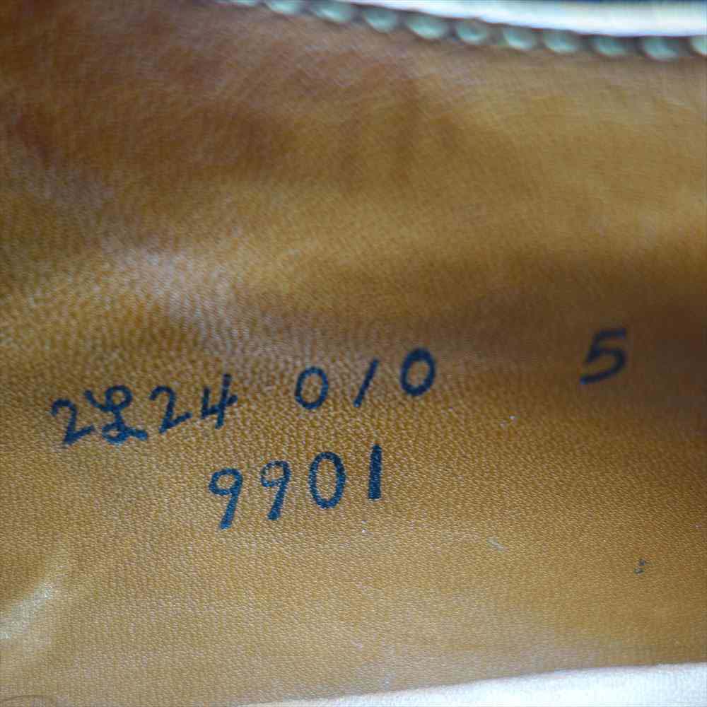 ALDEN オールデン 9901 コードバン プレーントゥ レザー シューズ ブラック系 US 10【中古】