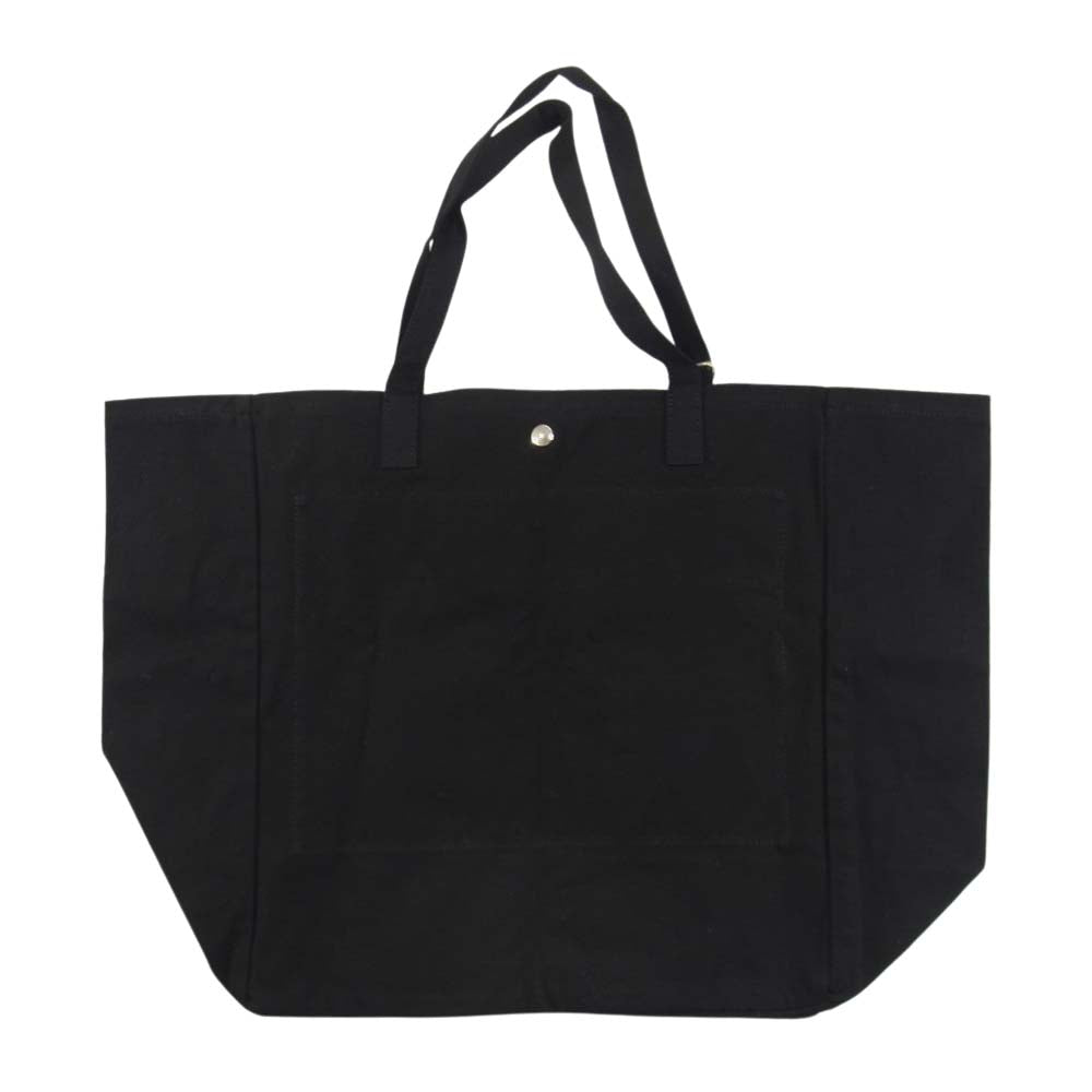 Yohji Yamamoto ヨウジヤマモト GroundY グラウンドワイ ロゴ トート バッグ ブラック系【極上美品】【中古】