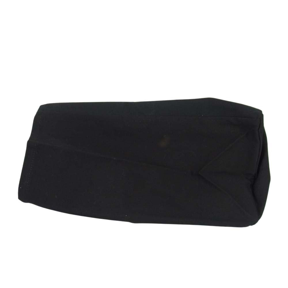 Yohji Yamamoto ヨウジヤマモト GroundY グラウンドワイ ロゴ トート バッグ ブラック系【極上美品】【中古】