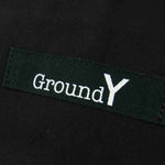 Yohji Yamamoto ヨウジヤマモト GroundY グラウンドワイ ロゴ トート バッグ ブラック系【極上美品】【中古】