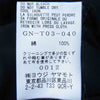 Yohji Yamamoto ヨウジヤマモト GroundY 20SS GN-T03-040 Jersey A Tied Long Sleeve ロングスリーブ カットソー ブラック系 3【極上美品】【中古】