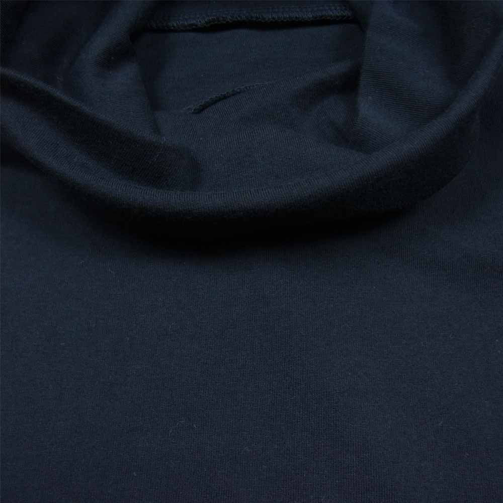 Yohji Yamamoto ヨウジヤマモト GroundY 21AW GM-T18-040-3 Jersey Zipper Opened Big Turtleneck Cut Sew フロントファスナー タートルネック カットソー ブラック系 3【新古品】【未使用】【中古】