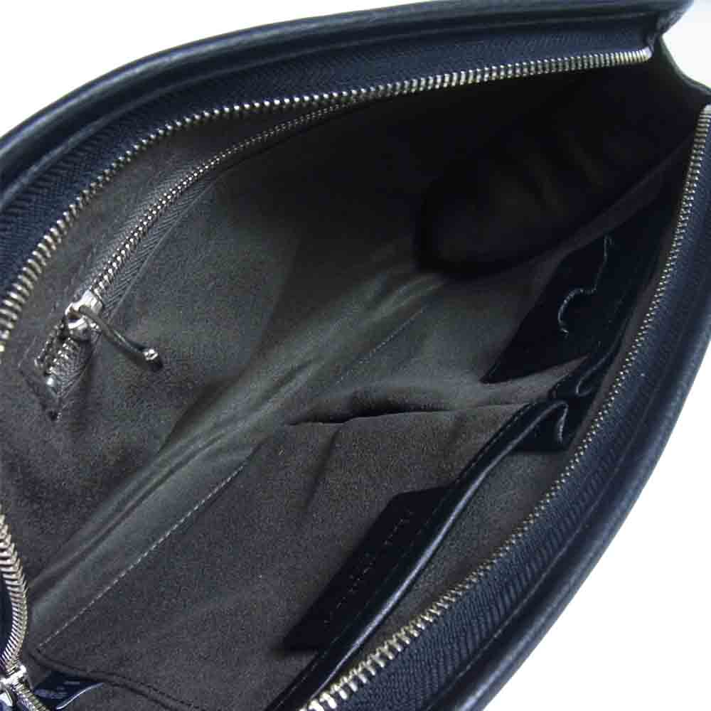 PELLE MORBIDA ペッレモルビダ PMO-MB035 Maiden Voyag メイデンヴォヤージュ クラッチ バッグ ブラック系【新古品】【未使用】【中古】