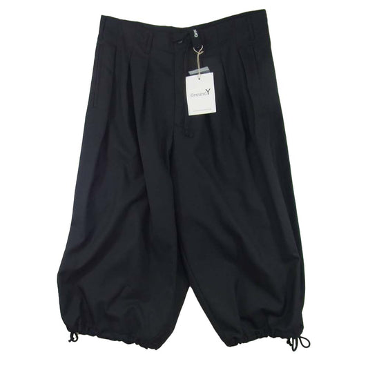 Yohji Yamamoto ヨウジヤマモト GroundY GA-P04-10  TW Gabardine Balloon Pants ギャバジン バルーン パンツ  3【新古品】【未使用】【中古】