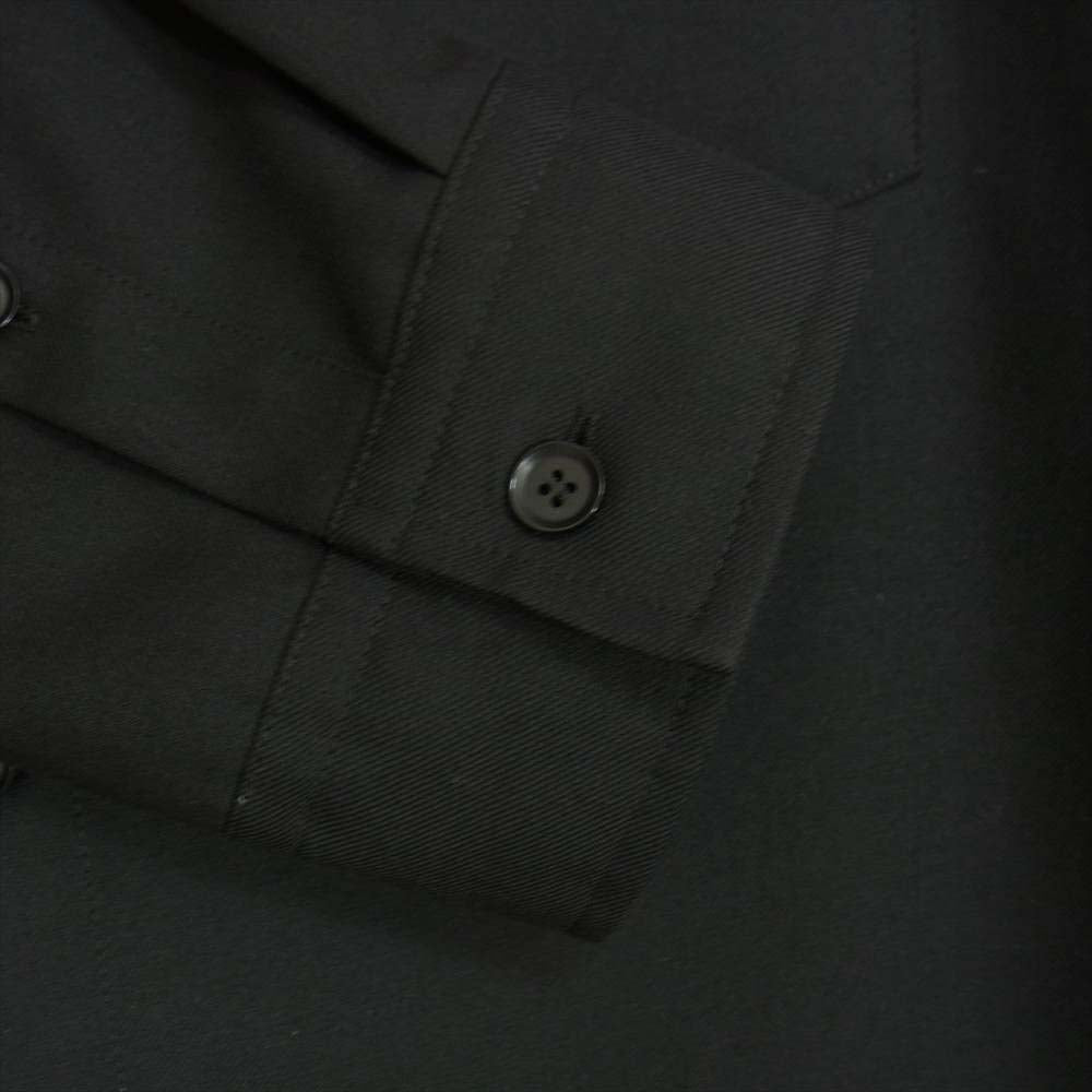 Yohji Yamamoto ヨウジヤマモト GroundY 20AW GR-B09-100-1 Zipper collar shirt ジッパーカラー シャツ 3【新古品】【未使用】【中古】